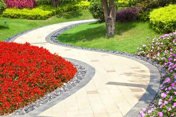 Garden Walkway Installation in Peoria