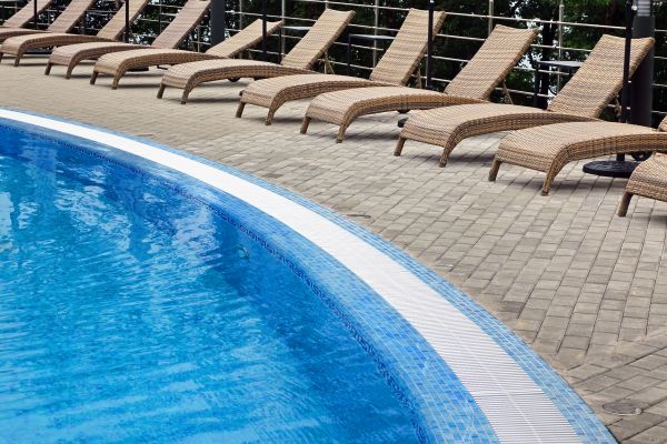 Poolside Hardscaping in Peoria