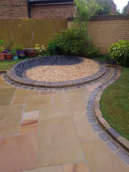 Sandstone Patio Installation in Peoria